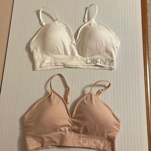 2 Woman’s DKNY sports bras size large